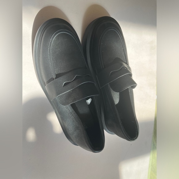Wild Fable Black Platform Loafers Sz 8.5 - Picture 3 of 6